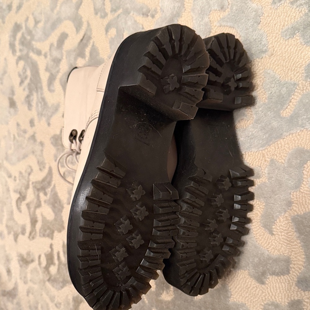 Dr. Martens Off-White Combat Boots - Picture 4 of 4